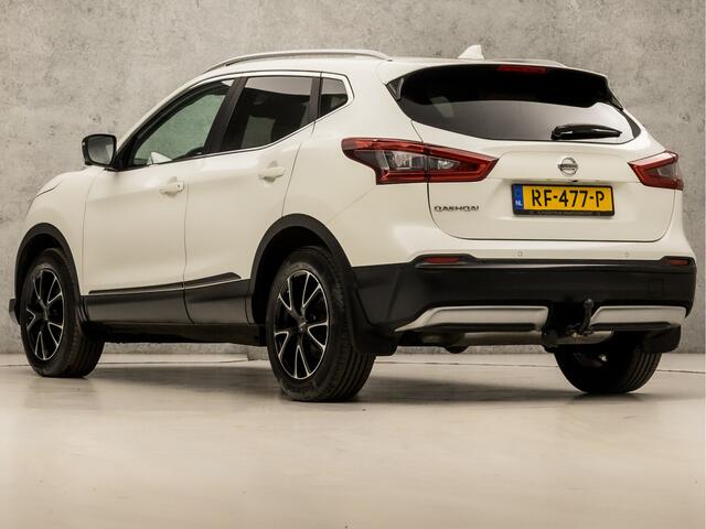 Nissan QASHQAI 1.2 Tekna Sport Automaat (PANORAMADAK, NAVIGATIE, 360 CAMERA, LEDER, STOELVERWARMING, LED KOPLAMPEN, KEYLESS, TREKHAAK, NIEUWE APK, NIEUWSTAAT)