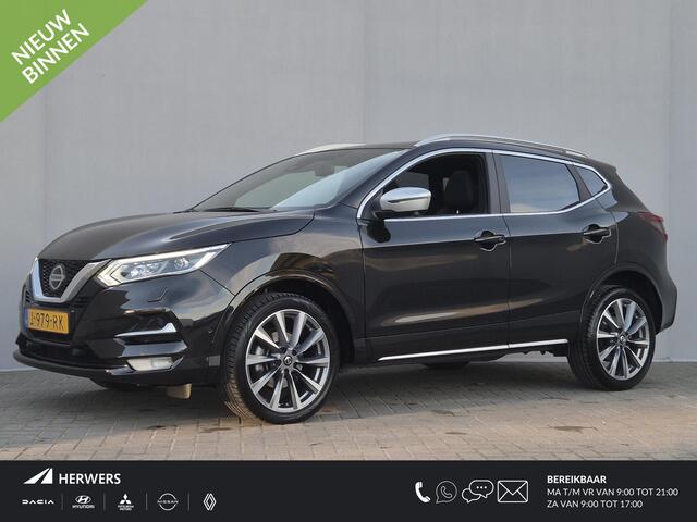 Nissan QASHQAI 1.3 DIG-T Tekna + / Allseason banden / Panoramadak / Rondomzicht camera / Bose Audio Systeem / Stuur-, Stoel en Voorruit verwarming / Trekgewicht 1500 kg / Keyless Entry/Start / Adaptief CC /