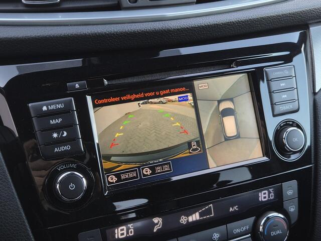 Nissan QASHQAI 1.3 DIG-T Tekna + / Allseason banden / Panoramadak / Rondomzicht camera / Bose Audio Systeem / Stuur-, Stoel en Voorruit verwarming / Trekgewicht 1500 kg / Keyless Entry/Start / Adaptief CC /