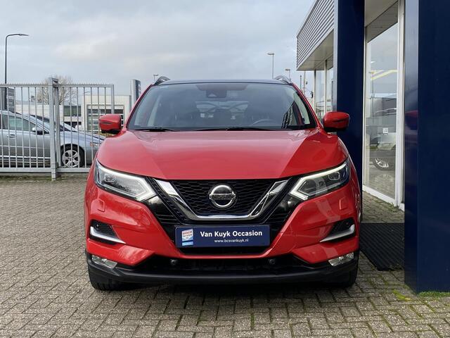 Nissan QASHQAI 1.3 DIG-T Tekna / Automaat / Panodak / 360°-Camera / Stoelverwarming / Cruise-Control / Climate-Control / Apple-Carplay & Android-Auto / Keyless / LED / Elektr.-Stoelen / Dodeheok-Detectie / DAB Radio-Bluetooth / Navi / Armsteun V+A / PDC V+A / 19'' LMV /