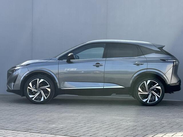 Nissan QASHQAI 1.5 ePower Tekna Plus / ¤1500,- Introductiekorting / Nieuwste Generatie E-Power! / Nieuw uit Voorraad Leverbaar / Panoramadak / Stoel- en Stuurverwarming / Verwarmde Voorruit / Google Maps Navigatie / Stoelmassage / Rondzichcamera / Elektrisch Verstelbare