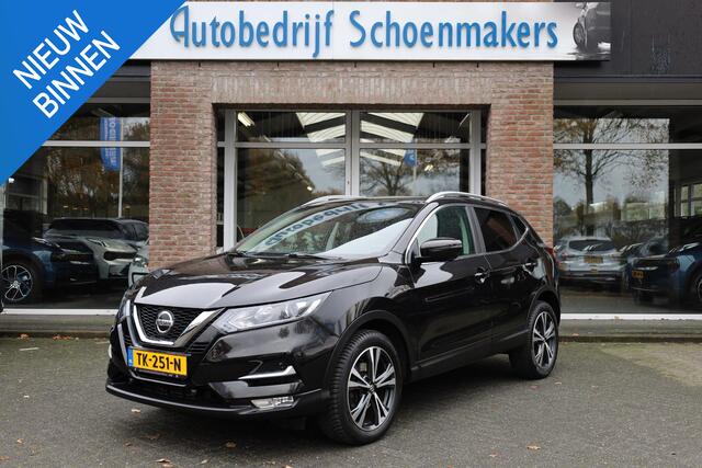 Nissan QASHQAI 1.2 N-Connecta PANO TREKHAAK-AFN. 360-CAMERA DAB ALL-SEASONS DEALER-OND. 2xPDC CRUISE NAVI CLIMA 18"LMV ENZ!