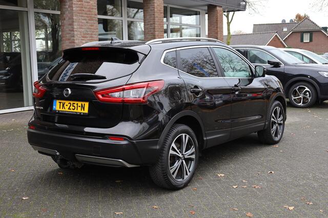 Nissan QASHQAI 1.2 N-Connecta PANO TREKHAAK-AFN. 360-CAMERA DAB ALL-SEASONS DEALER-OND. 2xPDC CRUISE NAVI CLIMA 18"LMV ENZ!