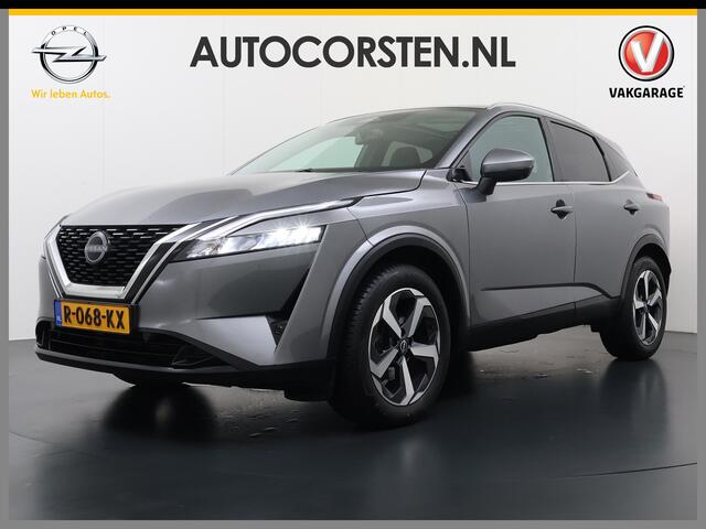 Nissan QASHQAI AUT T158PK MHEV Pano-dak 360°Camera Trekhaak N-Connecta Adaptieve Cruise Hybrid Apple Carplay Android Auto Navi Ecc Pdc DAB Lmv Led Bluetooth Privacy Glas Wifi Xtronic N-Connecta Origineel Nederlandse Auto ¤ 45.000 nieuw