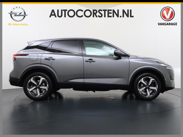 Nissan QASHQAI AUT T158PK MHEV Pano-dak 360°Camera Trekhaak N-Connecta Adaptieve Cruise Hybrid Apple Carplay Android Auto Navi Ecc Pdc DAB Lmv Led Bluetooth Privacy Glas Wifi Xtronic N-Connecta Origineel Nederlandse Auto ¤ 45.000 nieuw