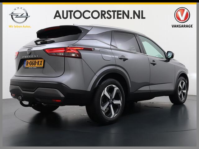 Nissan QASHQAI AUT T158PK MHEV Pano-dak 360°Camera Trekhaak N-Connecta Adaptieve Cruise Hybrid Apple Carplay Android Auto Navi Ecc Pdc DAB Lmv Led Bluetooth Privacy Glas Wifi Xtronic N-Connecta Origineel Nederlandse Auto ¤ 45.000 nieuw