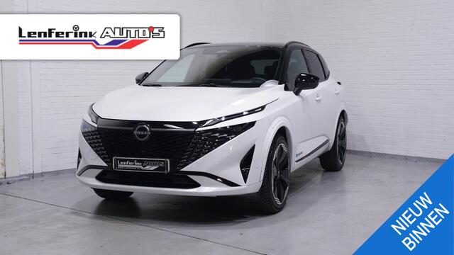 Nissan QASHQAI 1.5 N-Design e-Power 190 pk Zwart Dak Navi, 360 Camera, HUD, 20" LMV