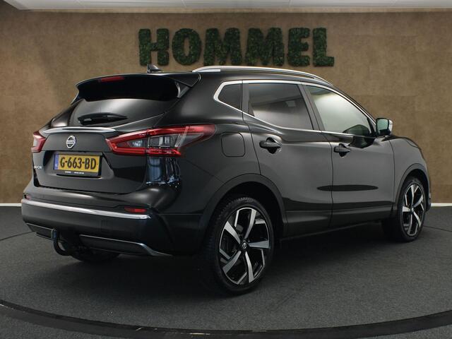 Nissan QASHQAI 1.3 DIG-T Tekna - ORIGINEEL NEDERLANDSE AUTO - TREKHAAK (1.500KG GEREMD) - APPLE CARPLAY/ANDROID AUTO - NAVIGATIESYSTEEM FULL MAP - LED KOPLAMPEN - CRUISE CONTROL ADAPTIEF - PARKEERSENSOR VOOR EN ACHTER - RONDOMZICHT CAMERA - DODEHOEK DETECTIE - KEYLESS 