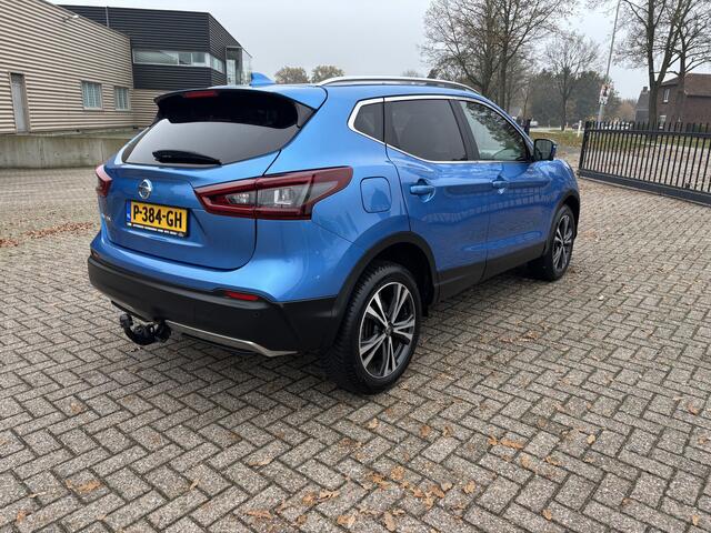 Nissan QASHQAI 1.3 DIG-T Tekna Automaat [ Panodak,navi,camera`s,leer,ecc,lmv,trekhaak ]