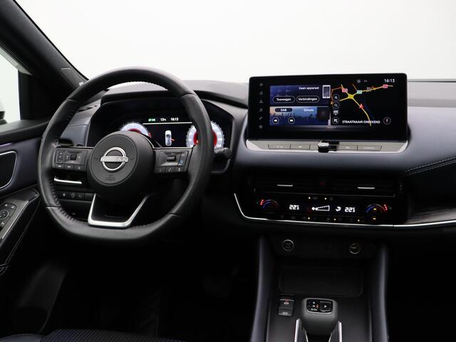 Nissan QASHQAI 158pk MHEV Xtronic Tekna | Half lederen bekleding | Pilot assist | Elektrische achterkep | Rondomzicht camera | Panormadak | Cold-pack |