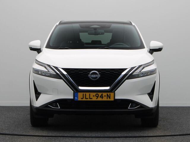 Nissan QASHQAI 158pk MHEV Xtronic Tekna | Half lederen bekleding | Pilot assist | Elektrische achterkep | Rondomzicht camera | Panormadak | Cold-pack |