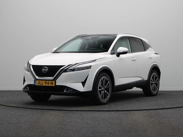 Nissan QASHQAI 158pk MHEV Xtronic Tekna | Half lederen bekleding | Pilot assist | Elektrische achterkep | Rondomzicht camera | Panormadak | Cold-pack |