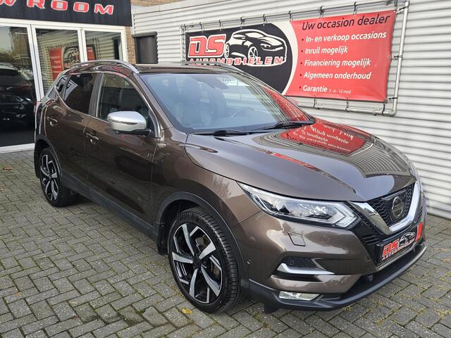 Nissan QASHQAI 1.2 Tekna + FULL OPTIONS AUTOMAAT AUTOMAAT TEKNA + *** PANORAMDAK-360 CAMERA-FULL LEDER-NAVIGATIE-19" SP.WIELEN-BOSE-TREKHAAK,FULL OPTIONS***
