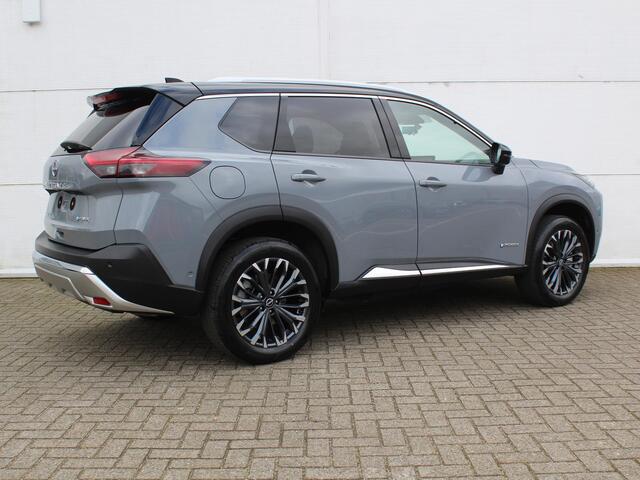 Nissan X-TRAIL 1.5 e-4orce Tekna Plus 4WD 7p. /** ¤13.000,- Nissan Voorraadvoordeel! ** / Nieuw uit Voorraad Leverbaar / 1800 KG Trekgewicht / Navigatie + Apple Carplay/Android Auto / Lederen Bekleding /