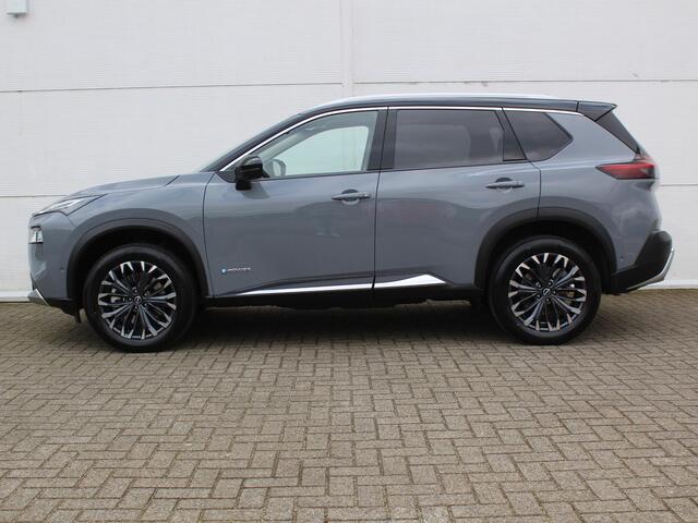 Nissan X-TRAIL 1.5 e-4orce Tekna Plus 4WD 7p. /** ¤13.000,- Nissan Voorraadvoordeel! ** / Nieuw uit Voorraad Leverbaar / 1800 KG Trekgewicht / Navigatie + Apple Carplay/Android Auto / Lederen Bekleding /