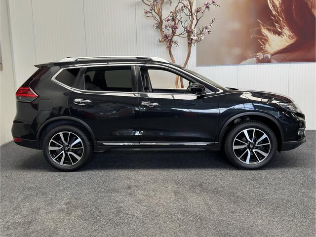 Nissan X-TRAIL 1.3 DIG-T ACENTA LEDER NAVIGATIE PANORAMA SCHUIF/KANTELDAK RONDOM ZICHTCAMERA TREKHAAK ZEER MOOI !! 3010