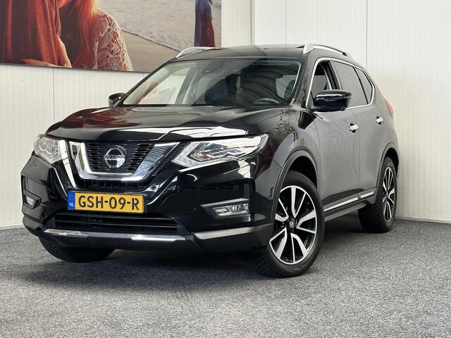 Nissan X-TRAIL 1.3 DIG-T ACENTA LEDER NAVIGATIE PANORAMA SCHUIF/KANTELDAK RONDOM ZICHTCAMERA TREKHAAK ZEER MOOI !! 3010