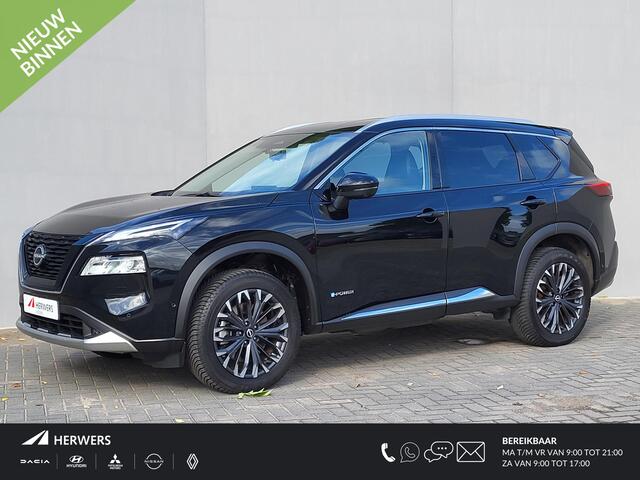 Nissan X-TRAIL 1.5 e-4orce Tekna 4WD / Automaat / 1.800 kg trekgewicht / Allseason banden / Apple Carplay / Android Auto / Stuur,- voorruit-, voorstoel- en achterbankverwarming / 360° camera / headup display / Verst. voorstoelen met geheugen /