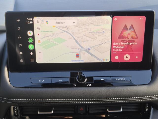 Nissan X-TRAIL 1.5 e-Power Tekna Automaat / HUD / Glazen schuif- en kanteldak / Elektrische achterklep / Stuur-, Stoel en Achterbank verwarming / Rondomzicht camera / Adaptief CC / Apple Carplay Android Auto / Voorruit verwarming /