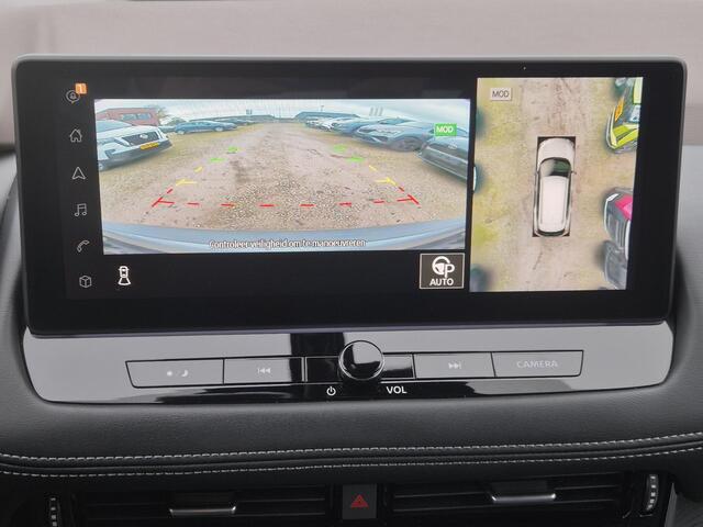 Nissan X-TRAIL 1.5 e-4orce Tekna 4WD Automaat / Fabrieksgarantie tot 06-2027 / Dealer onderhouden / Allseason banden / Trekgewicht 1800 kg / HUD / Elektrische achterklep / Stuur-, Stoel en Achterbank verwarming / Adaptief CC / Voorruit verwarming /