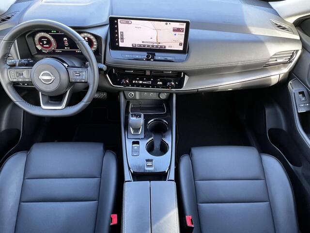 Nissan X-TRAIL 1.5 MHEV 163pk N-Connecta Automaat / Fabrieksgarantie to 04-2028 <100.000km** / Leder / Elektr. stoelen enk klep / Navigatie / Stuur-, stoel- en achterbankverwarming / Voorruitverwarming / HUD / Camera 360° / 18" LM wielen + All Season banden /