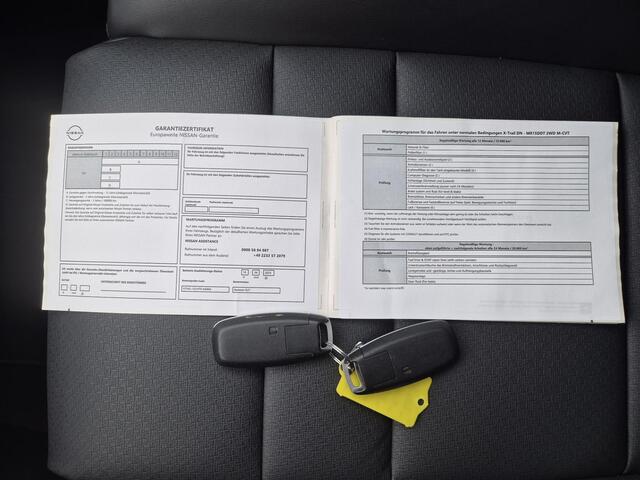 Nissan X-TRAIL 1.5 MHEV 163pk Tekna Automaat / 2000kg Trekgewicht / Fabrieksgarantie tot 06-2027<100.000km** / Allseason banden / Stuur-, Stoel en Achterbank verwarming / HUD / Rondomzicht camera / Adaptief CC / Apple Carplay Android Auto /