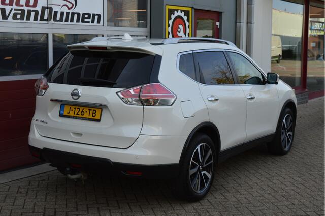 Nissan X-TRAIL 1.6 DIG-T Tekna O.a: Voll. Leder, Afn. trekhaak, Opendak Pano, All-season, Key-Less, Elektr. achterklep, All-in prijs!