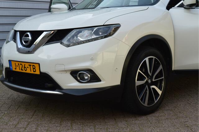 Nissan X-TRAIL 1.6 DIG-T Tekna O.a: Voll. Leder, Afn. trekhaak, Opendak Pano, All-season, Key-Less, Elektr. achterklep, All-in prijs!