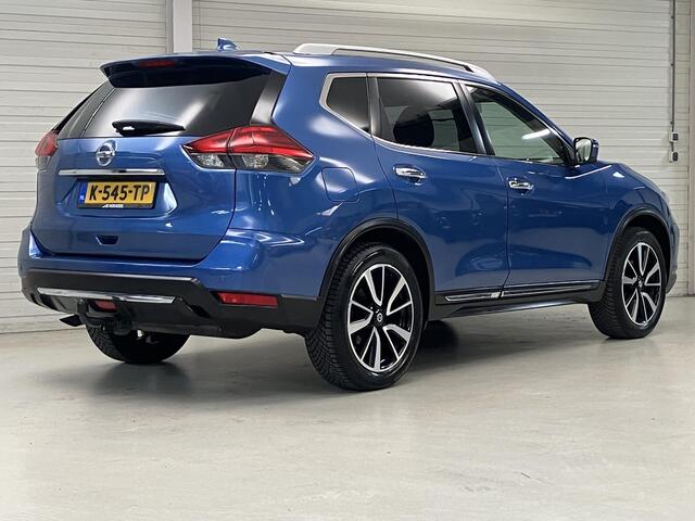 Nissan X-TRAIL 1.6 DIG-T Tekna / Lederen Bekleding / Trekhaak 1800 KG / Stoelverwarming Voor + Achter / Elektrisch Schuif/Kanteldak / Bose Audio / Stuurverwarming / Elektrische Stoelverstelling / Navigatie / 360 Graden Camera /