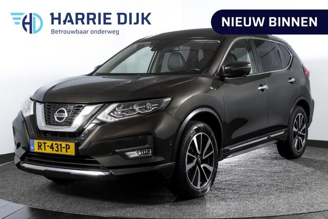 Nissan X-TRAIL 1.6 DIG-T 165 PK Tekna 7p. Orig. NL | S/K-Panodak | Cruise | Stoel-+Stoelverw. | PDC | 360 Camera | NAV | ECC | Elek. Klep | Trekhaak | LM 19" |