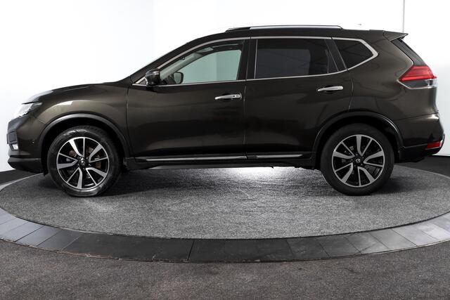 Nissan X-TRAIL 1.6 DIG-T 165 PK Tekna 7p. Orig. NL | S/K-Panodak | Cruise | Stoel-+Stoelverw. | PDC | 360 Camera | NAV | ECC | Elek. Klep | Trekhaak | LM 19" |
