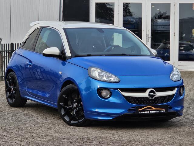 Opel ADAM 1.4 Turbo S 150PK LEDER RECARO SCHAALSTOELEN|CRUISE CONTROL|STOEL&STUURVERWARMING|GETINT GLAS|USB|BLUE TOOTH|18 INCH VELGEN Maandag tot Vrijdag van 09.00 tot 20.00 uur en Zaterdag van 09.00 tot 18.00 uur