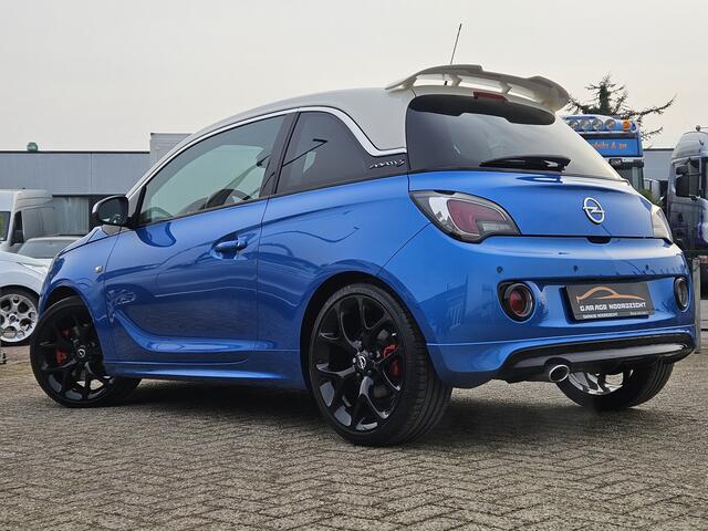 Opel ADAM 1.4 Turbo S 150PK LEDER RECARO SCHAALSTOELEN|CRUISE CONTROL|STOEL&STUURVERWARMING|GETINT GLAS|USB|BLUE TOOTH|18 INCH VELGEN Maandag tot Vrijdag van 09.00 tot 20.00 uur en Zaterdag van 09.00 tot 18.00 uur