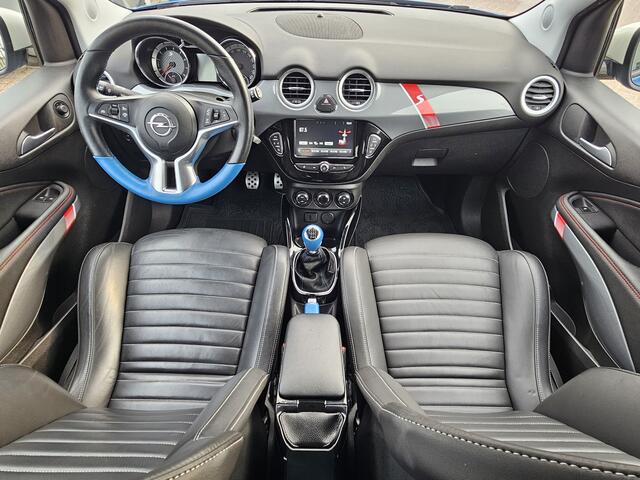 Opel ADAM 1.4 Turbo S 150PK LEDER RECARO SCHAALSTOELEN|CRUISE CONTROL|STOEL&STUURVERWARMING|GETINT GLAS|USB|BLUE TOOTH|18 INCH VELGEN Maandag tot Vrijdag van 09.00 tot 20.00 uur en Zaterdag van 09.00 tot 18.00 uur