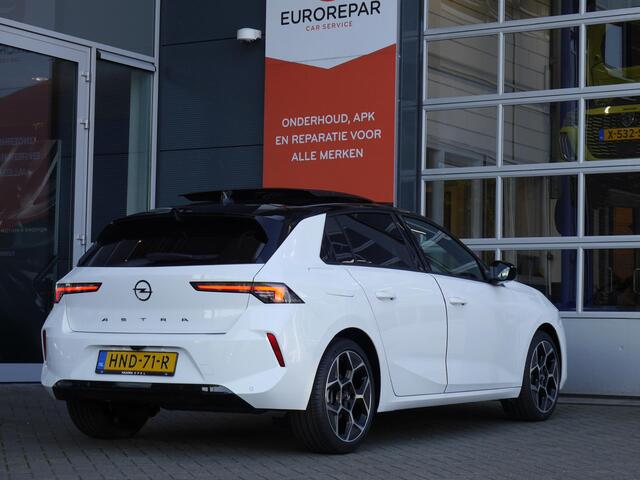 Opel ASTRA 1.2 Turbo GS | Nieuwe auto | Stoel en stuurverwarming | Panoramadak | Afneembare trekhaak | 18 inch | Navigatie | Adaptive cruise control | head up display | Led verlichting
