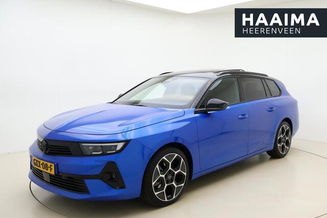 Opel ASTRA Sports Tourer 1.2 Turbo 130pk Automaat GS | Alcantara | Adapt. Cruise control | Head up display | Navigatie | Panoramadak | Elektrische achterklep | Trekhaak