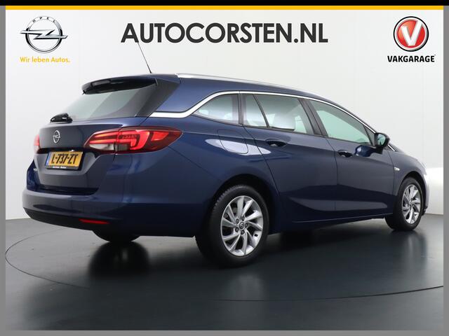 Opel ASTRA Sports Tourer 1.4T 145pk Navi Camera Lane-dep. Keyless 1/2Leer CruiseControl Led Bluetooth Pdc Apple/Android Aut.Verlichting Isofix Elek.Ramen Ecc Tel. Usb 16''LM Business Elegance