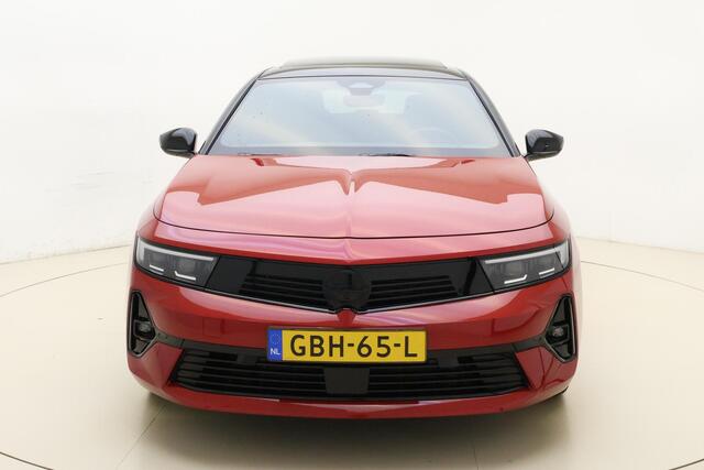 Opel ASTRA 1.6 Hybrid Level 4 180 PK Automaat | Navigatie | Glazen schuif kanteldak | Camera | Alcantara bekleding | Zwart dak | Keyless | Camera