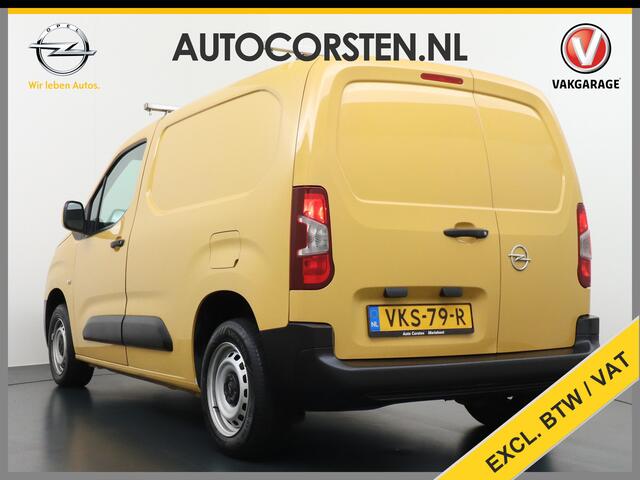 Opel COMBO 1.5CDTI EURO6 10x Op voorraad! 3-Pers. ECC Cruise Control Bluetooth Elektr.ramen Elektr.spiegels+Verwarmd Centr.Vergr+ab. L1H1 Edition Schuifdeur Betonplex vloer Lat om Lat betimmering Allesdragers 3 zit