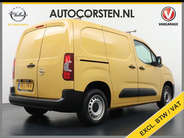 Opel COMBO 1.5CDTI EURO6 10x Op voorraad! 3-Pers. ECC Cruise Control Bluetooth Elektr.ramen Elektr.spiegels+Verwarmd Centr.Vergr+ab. L1H1 Edition Schuifdeur Betonplex vloer Lat om Lat betimmering Allesdragers 3 zit