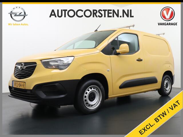 Opel COMBO 1.5CDTI EURO6 9x Op voorraad! 3-Persoons Airco Cruise Control Bluetooth Elektr.ramen Elektr.spiegels+Verwarmd Centr.Vergr+ab. L1H1 Edition Schuifdeur Betonplex vloer Lat om Lat betimmering