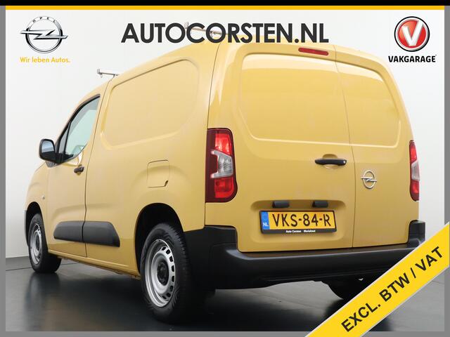 Opel COMBO 1.5CDTI EURO6 9x Op voorraad! 3-Persoons Airco Cruise Control Bluetooth Elektr.ramen Elektr.spiegels+Verwarmd Centr.Vergr+ab. L1H1 Edition Schuifdeur Betonplex vloer Lat om Lat betimmering