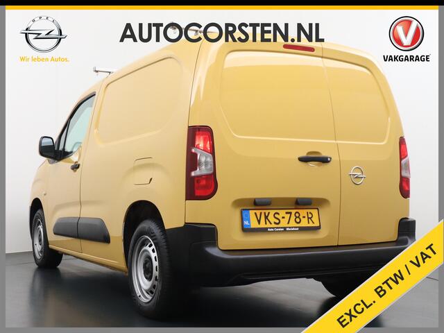 Opel COMBO 1.5CDTI EURO6 9x Op voorraad! 3-Persoons Airco Cruise Control Bluetooth Elektr.ramen Elektr.spiegels+Verwarmd Centr.Vergr+ab. L1H1 Edition Schuifdeur Betonplex vloer Lat om Lat betimmering