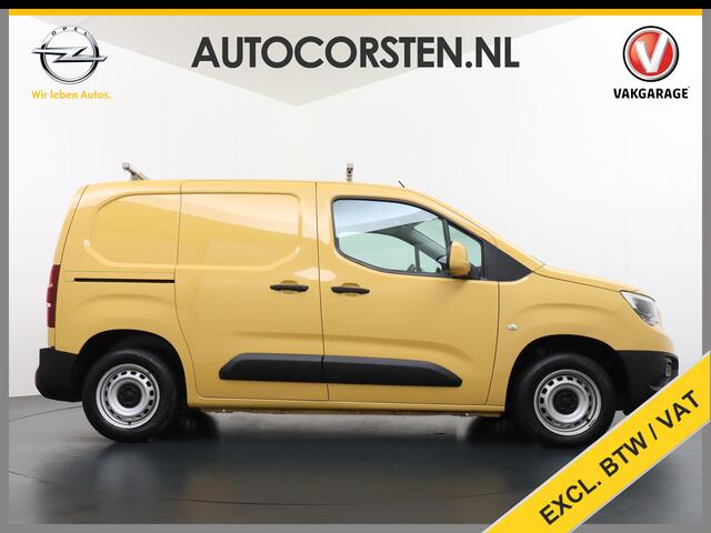 Opel COMBO 1.5CDTI EURO6 9x Op voorraad! 3-Persoons Airco Cruise Control Bluetooth Elektr.ramen Elektr.spiegels+Verwarmd Centr.Vergr+ab. L1H1 Edition Schuifdeur Betonplex vloer Lat om Lat betimmering