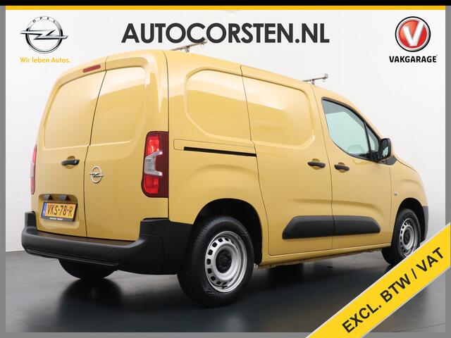 Opel COMBO 1.5CDTI EURO6 9x Op voorraad! 3-Persoons Airco Cruise Control Bluetooth Elektr.ramen Elektr.spiegels+Verwarmd Centr.Vergr+ab. L1H1 Edition Schuifdeur Betonplex vloer Lat om Lat betimmering