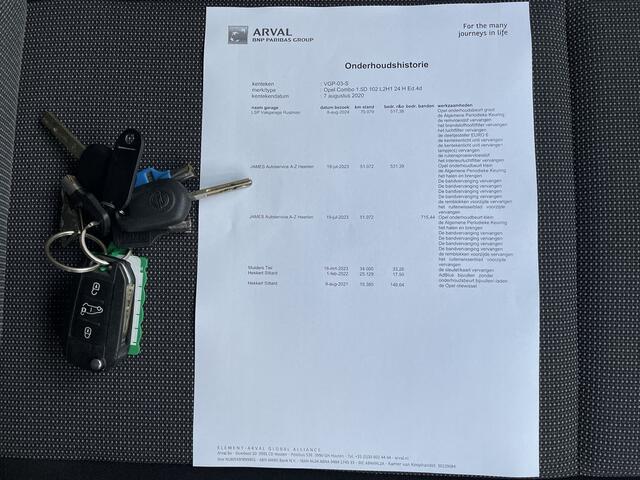 Opel COMBO 1.5 D E6 102pk L2 Edition BPM Vrij! Lease ¤210 p/m, Bedrijfsinrichting, 2x Schuifdeur, Airco, PDC, Cruise controle, onderhoudshistorie aanwezig