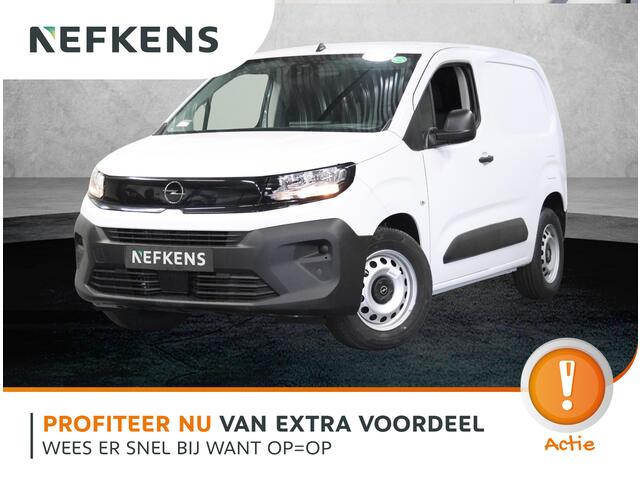 Opel COMBO Electric L1 50 kWh | Antislip (9mm) | Houten Zijwanden | DAB + | Comfortstoel |
