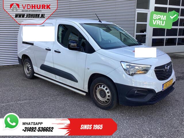 Opel COMBO 1.5CDTi 100 pk L2 BPM VRIJ! NL Auto/ Carplay/ Sidebars/ Cruise/ Airco/ Trekhaak