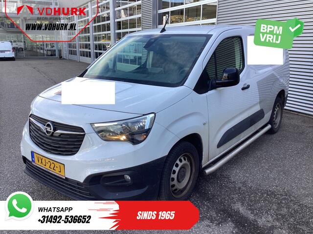 Opel COMBO 1.5CDTi 100 pk L2 BPM VRIJ! NL Auto/ Carplay/ Sidebars/ Cruise/ Airco/ Trekhaak