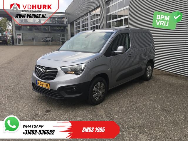 Opel COMBO 1.2 Turbo 130 pk Aut. BENZINE BPM VRIJ! Keyless/ Carplay/ PDC/ Cruise/ Trekhaak/ Airco